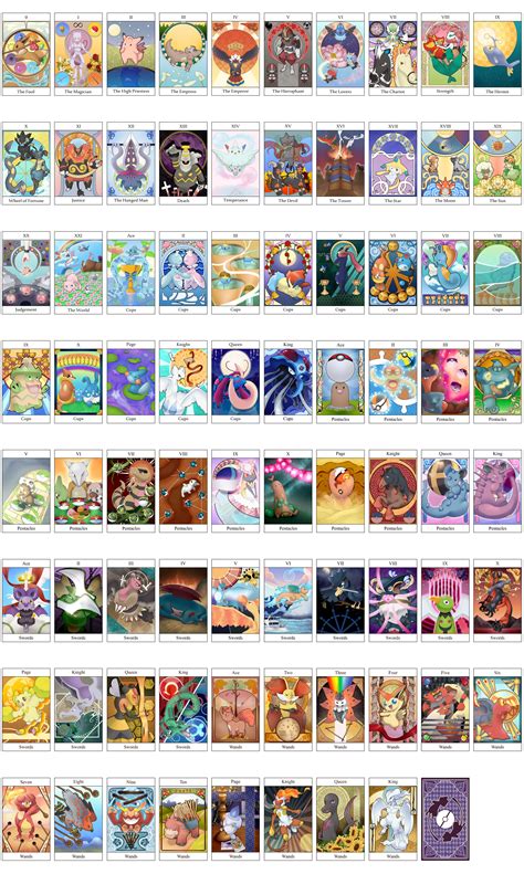 pokemon tarot deck|Pokemon tarot